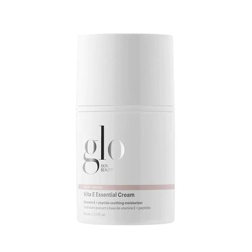 Glo Skin Beauty Vita E Essential Cream - Medium Weight Moisturizer Soothes & Calms Dry, Irritated Skin