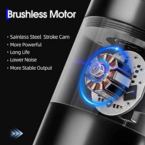 Ambition Torped Tattoo Kit - Rotary Tattoo Machine Kit with 2400mAh Power Supply Brushless Motor Tattoo Gun Kit 40pcs Mixed Size Glory Tattoo Cartridge Needles Gloves for Professional Tattoo Artist