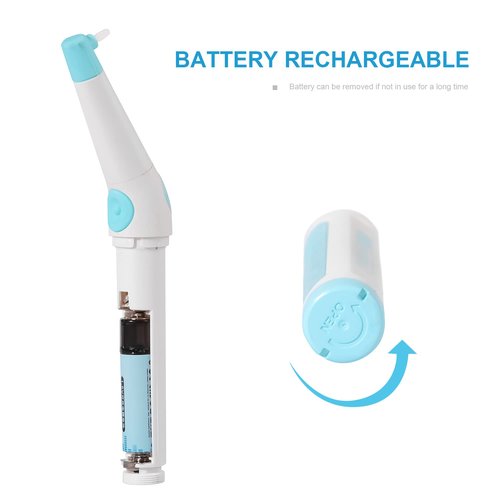 Single Button Endo Ultra Activator Irrigator with With 3 Size 60 Tips (Light Blue)