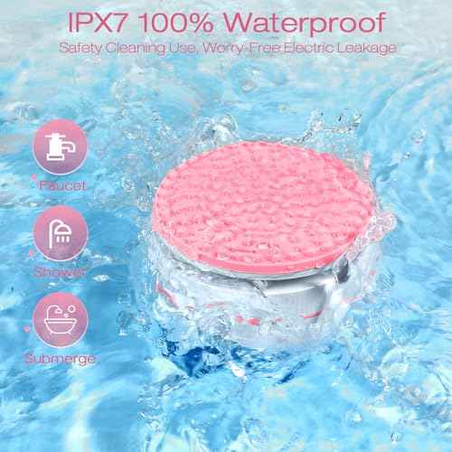 Norate Makeup Brush Cleaner, Stocking Stuffers for Women, Moms, Teen Girls, Electric Makeup Brush Cleaner Machine Solution, Removes Residue from Makeup Brushes with Deep-Clean Cruelty-Free Shampoo