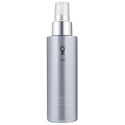 COSMEDIX Protect - UV Broad Spectrum SPF 30 Moisturizing Sunscreen Spray - Sunscreen for Face and Body, Oil-free Suntan Lotion for Clean Pores - Made with Niacinamide, Green Tea Extract, Vitamin B