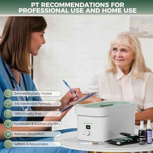 7000ml Paraffin Wax Machine for Hand and Feet-White Hand Wax Paraffin Machine for Hands with 10pcs Aloe Vera Paraffin Bath Refills,Ideal Gifts for Women