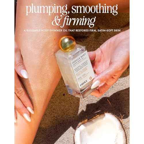 Truly Luxury Body Oil | Hydrating & Illuminating with Natural Shimmer | For Smooth, Glowing Skin and Long-Lasting Fragrance