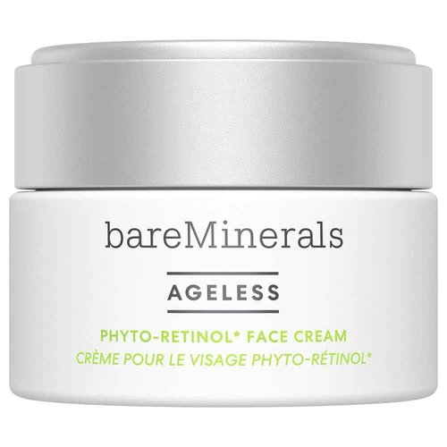 bareMinerals Ageless Phyto-Retinol Face Cream with Plant-Based Retinol Alternative + Hyaluronic Acid, Anti-Aging Moisturizer, Skin Care for Women, Vegan