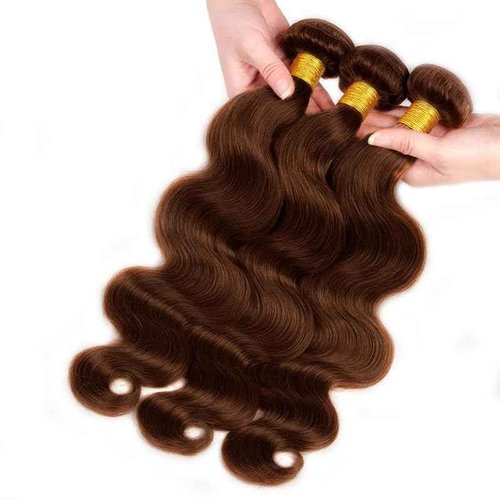 Copper Bundles Human Hair Brown Body Wave Bundles 33 Reddish Brown Human Hair Bundles 26 28 30 Inch Auburn Wavy Bundles Hair Weave Unprocessed Brazilian Remy Hair Extensions