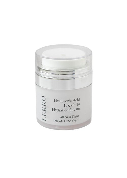 LEKKO Aesthetics Hyaluronic Acid Lock It In Hydration Cream (1.0 Fl Oz)