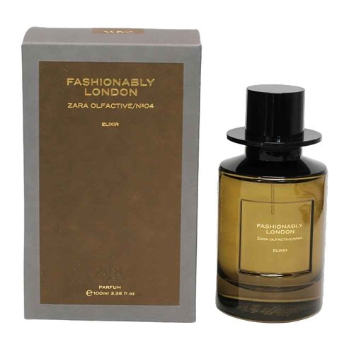 Zara Olfactive/Nº 04 Fashionably London Elixir Perfume for Men with Peony and Red Musk Long-Lasting Intense Floral Fragrance by Jo Malone CBE Eau de Parfum 100ml (3.4 fl. oz.)