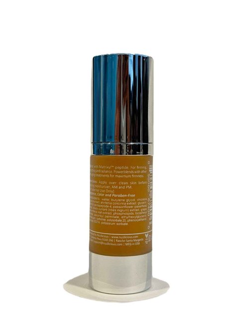 Nuzilicious Professional Grade Advanced Firming Complex – Matrixyl™ Peptides & Botanical Extracts – Lightweight Hydration Serum for Dry, Dull, or Aging-Looking Skin – Vegan & Cruelty-Free, 1 oz