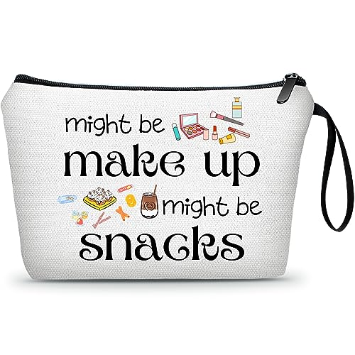 Birthday Women Friendship Uniqu Fun Gifts for Friend Her Girl Sister Daughter Coworker Bff Small Snack Cosmetic Makeup Bag Christmas Gifts