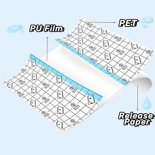 ANAMPION Tattoo Aftercare Waterproof Bandages 6"x2 Yard Second Skin Bandage Tattoo Cover Up Tape for Faster Tattoo Healing Recovery and Skin Care Protection Waterproof Bandage Transparent Film