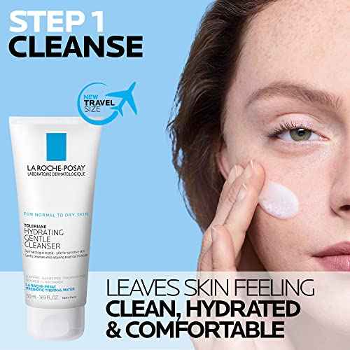 La Roche-Posay Anthelios Sunscreen SPF 50, Ultra-Light Fluid Broad Spectrum SPF 50, Face Sunscreen with Titanium Dioxide Mineral, Lightweight & Fast-Absorbing, Oil-Free, Matte Finish