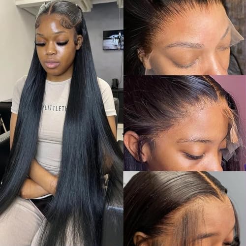 13x6 straight lace front wig human hair (20inch)