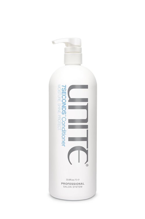 UNITE Hair - 7SECONDS Conditioner – Moisture-Enriched, Color-Safe Professional Conditioner – Hydrates, Detangles, Protects from UV & Heat Damage, Enhances Shine, Paraben-Free & Sulfate-Free, 33 Fl Oz