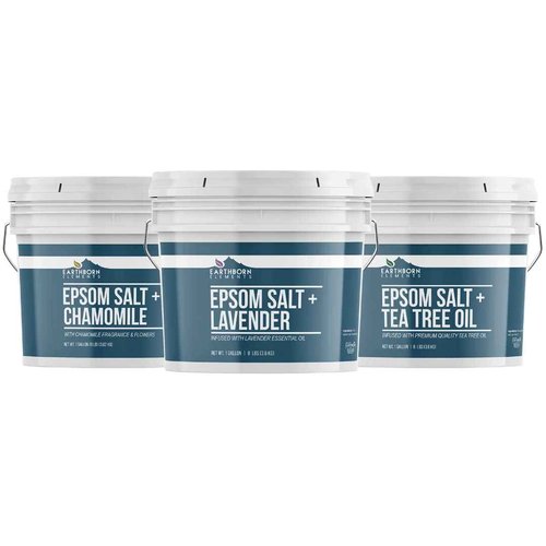 Earthborn Elements Lavender, Chamomile, & Tea Tree Epsom Salt Bundle