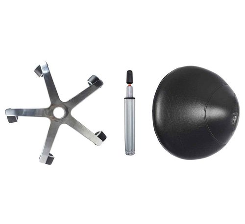 Antlu Saddle Stool Rolling Chair for Medical Massage Salon Kitchen Spa Drafting,Adjustable Hydraulic Stool with Wheels (Without Backrest, Black)