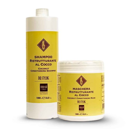 Ever Ego Italy Care BioStyling (Shampoo + Mask 33.8oz Combo)