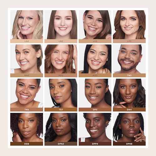 P?R Beauty 4-in-1 Tinted Moisturizer With SPF 20 - Hydrating Face Moisturizer, Primer, & Foundation With Shea Butter, Aloe Vera & Vitamin B3 - Vegan Friendly - Free of Paraben, Gluten & BPA