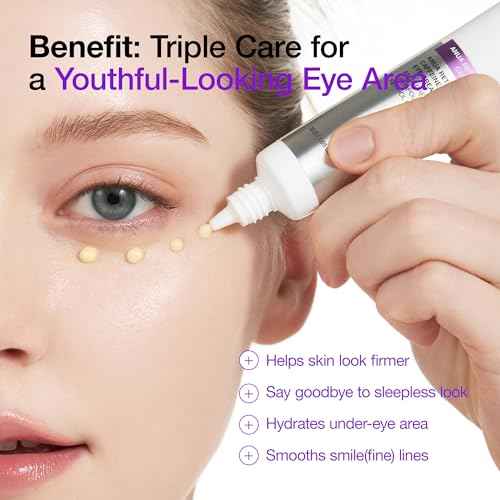 ANUA Retinol 0.1 Caffeine Revitalizing Eye Cream, Under Eye Cream For Hydration, Glow Up Eye Contour, Niacinamide, Retinol For Face, Night Cream For Eye Care, Korean Skin Care (30g/1.05oz)
