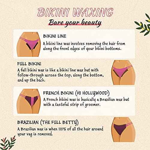 Ajoura 1lb Refill Wax Beans for Hair Removal Kit, Brazilian Coarse Waxing for Bikini, Face, Eyebrow, Back, Chest, Legs, Armpit, At Home Waxing Beads for Women Men