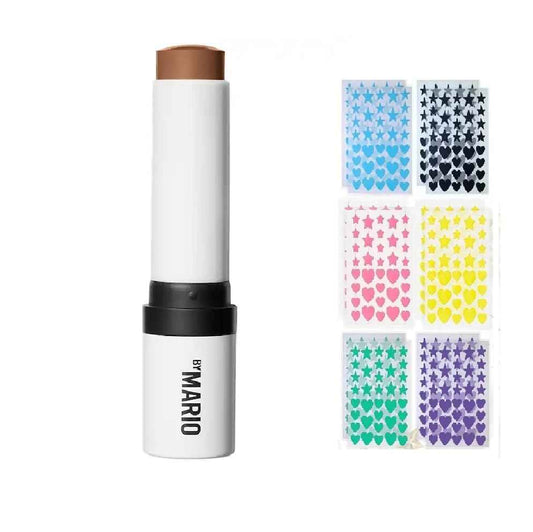 MAKEUP.BY.MARIO SoftSculpt® Shaping Stick Medium Dark (0.37 oz / 10.5g) + Bonus Acne Patch (36 Pieces)