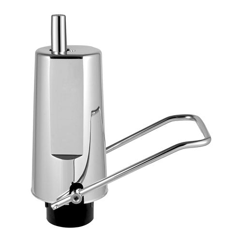 DYNAMI Barber Chair Hydraulic Pump,4 Bolt Salon Chair Replacement Hydraulic Pump,Adjustable Height 4.3in, Load 440Lbs,for Salon Tattoo Stylist Barber Chair(4 Screw Pump)