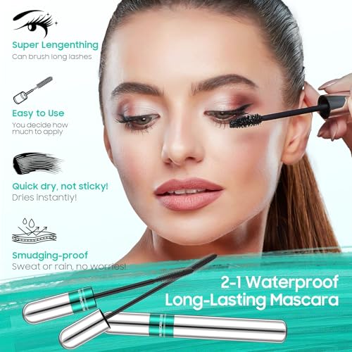 Makeup Kit for Women Full Kit, Make Up Gifts for Women Teen Girls, Makeup Bag Eyeshadow Palette Foudation Eyebrow Mascara Lipstick for Wife, Mom, Mothers Day Gifts