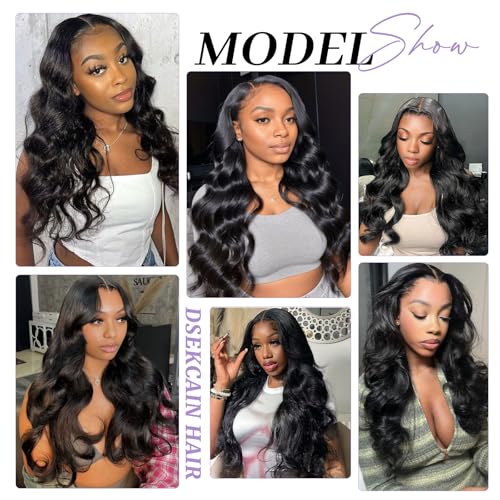 Body Wave V Part Wig Human Hair Glueless Clip In 100% Real Human Hair V-part Wigs No Glue No Sew In Upgrade U Part Wig For Beginners Friendly 200% Density 18 Inch