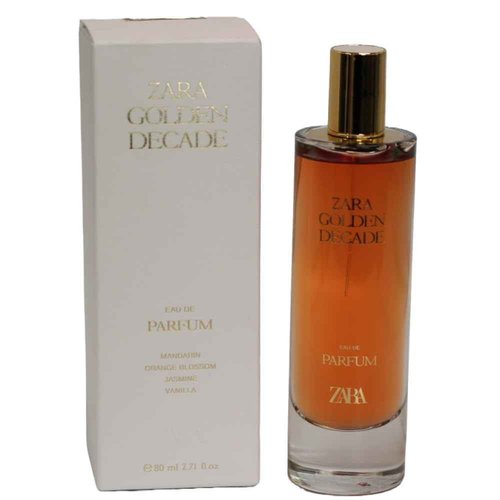 Zara Golden Decade for Women Perfume EDP Eau de Parfum, 80ml (2.71 fl oz) Sophisticated & Timeless Fragrance