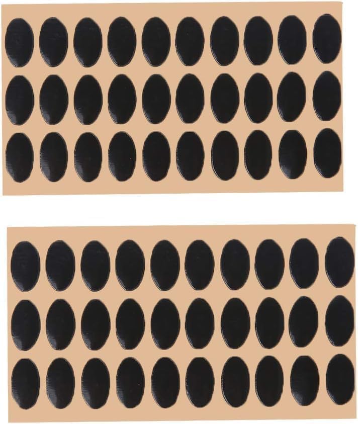 60Pcs Black Mouse Feet Sticker Skates Pads Replacement Feet for M215 / M310 / M325 Mouse Pads and Wrist Rests Mouse Pads and Wrist RestsDesk Accessories and Workspace Organizers