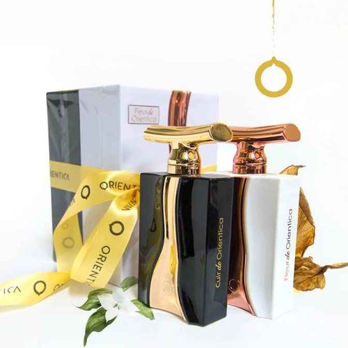 Orientica De Fleur Eau De Parfum – Fruity Tea, Tangerine, White Peach, Water Blossom, Bergamot, White Rose, Musk, Tonka Beans - Arabic Perfume for Men & Women – 3.0oz / 85ml