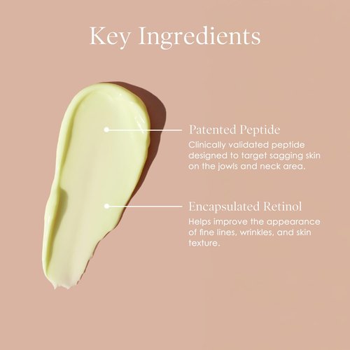 BODY FIRM Crepe Erase Neck Repair Treatment, Anti Aging Retinol Cream with Peptides, Shea Butter, Vitamin E, Squalane Oil, Wrinkle Cream for Crepey Skin Care and Firming Elasticity, 1.7 FL Oz