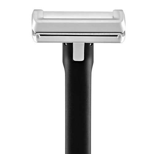 OneBlade ELEMENT Single-Blade Safety Razor, Classic Manual Shaving Razor, Black Aluminum