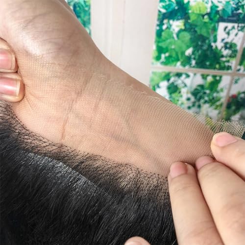 Savasana 5x5 HD Lace Closure Human Hair Straight Pre Plucked with Baby Hair HD Closure for Black Women Skin Like Brazilian Virgin Natural Black 20 Inch