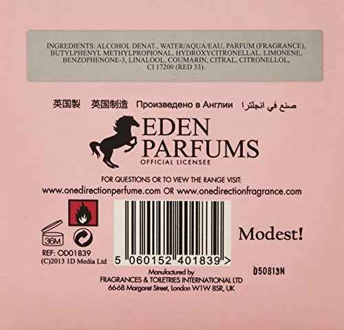 One Direction Our Moment Eau de Parfum Spray for Women, 3.4 Ounce