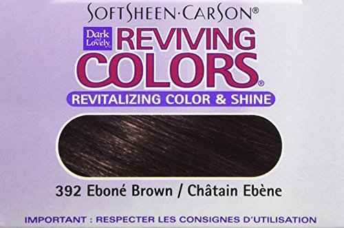 SoftSheen-Carson Dark and Lovely Reviving Colors Nourishing Color & Shine, Ebone Brown 392