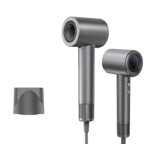 BOWEI Hair Dryer, Negative Ionic Hair Dryer, High-Speed Blow Dryer with 110,000 RPM Brushless,Fast Drying Travel Hairdryer, Lightweight 3 Speeds and 6 Temps Low Noise with Magnetic Nozzle