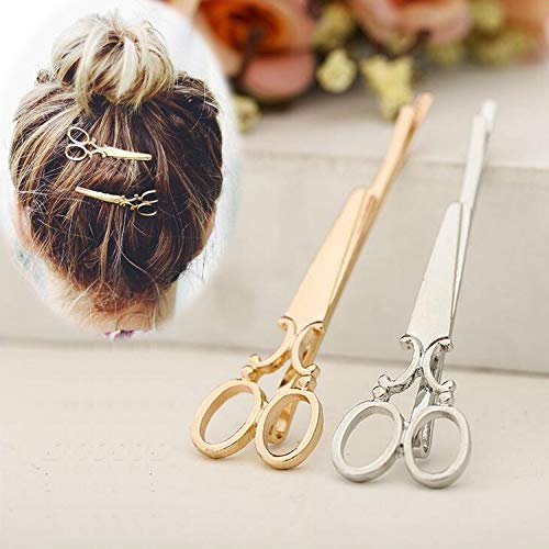 Hair Stylist Gifts: Scissor Hair Clips, Barrettes, and Hair Pins for Women, Girls, Hairstylists, Hairdressers, and Cosmetologists - Perfect for Christmas or Birthdays