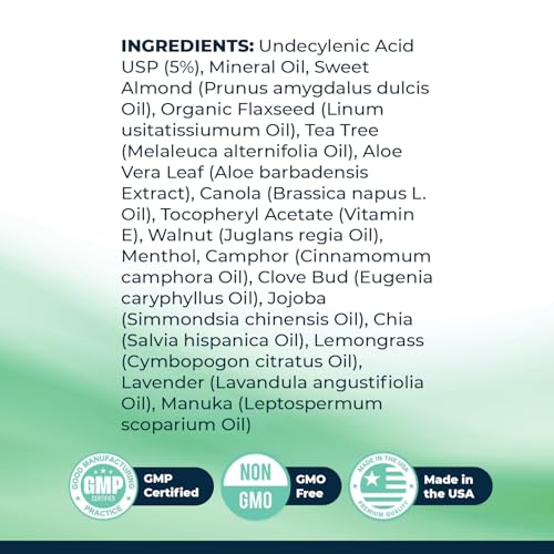 Kerassentials Oil, 8-IN-1 Plant-Based Formula, Natural Ingredients | Made in USA, No Stimulants, Non-GMO ? 15ml, 1 Month Supply