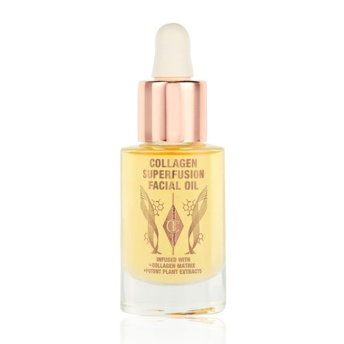 Charlotte Tilbury Collagen Superfusion Face Oil - Skin-Nourishing Collagen Facial Oil for a Glowing, Plump & Healthier-Looking Complexion - Enriched with Essential & Superfood Oils (30ml)