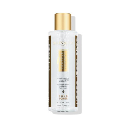 SKIN&CO Truffle Therapy Love at First Swipe | 2-Pc Skincare Kit with Face Toner & Cleansing Oil | Hydrating, Makeup-Removing, Pore-Refining Duo for Brighter, Glowing Skin | All-Natural & Made in Italy