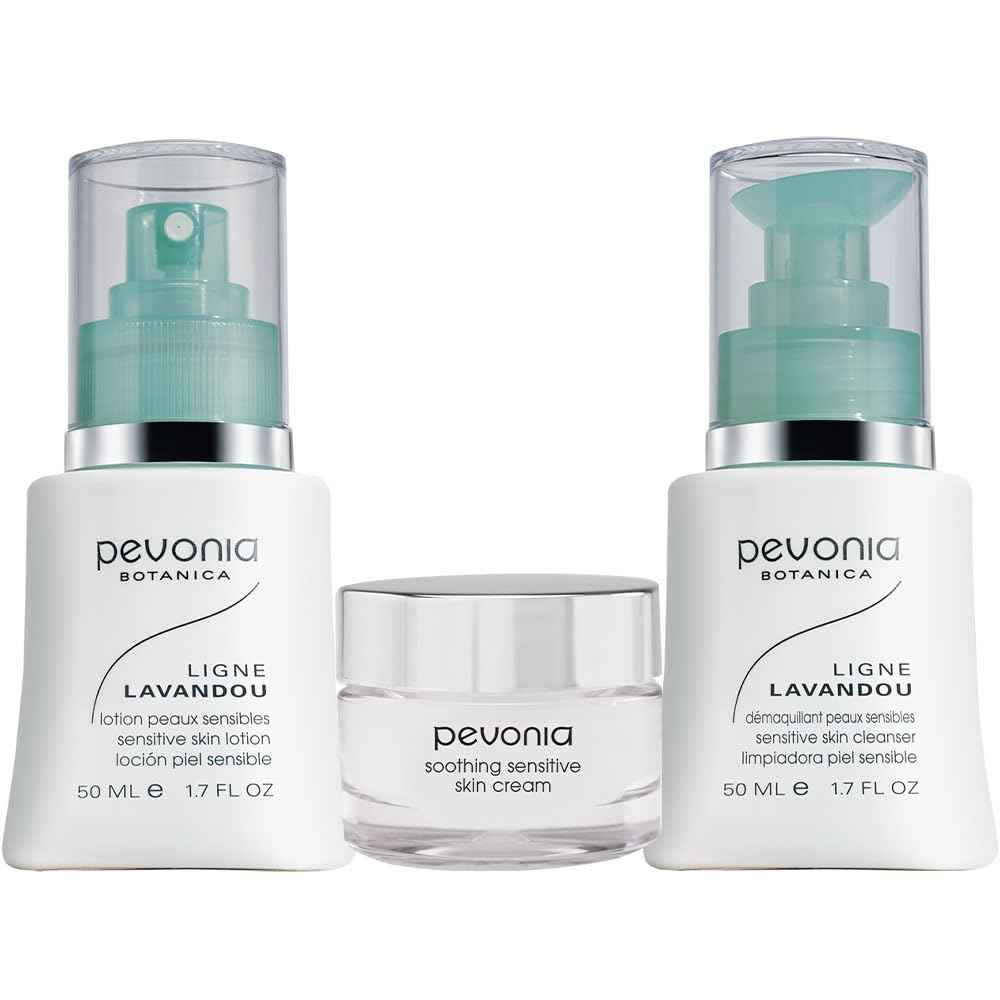 Pevonia Sensitive Skincare Solution Kit , 3 Piece Set