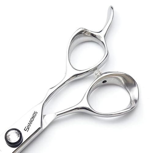 Japan 440 Steel Scissors Professional Hairdressing Scissors for Barber Thinning Hair Shears 5.5/6/6.5 Inch (6.5 Inch-3 Pieces)