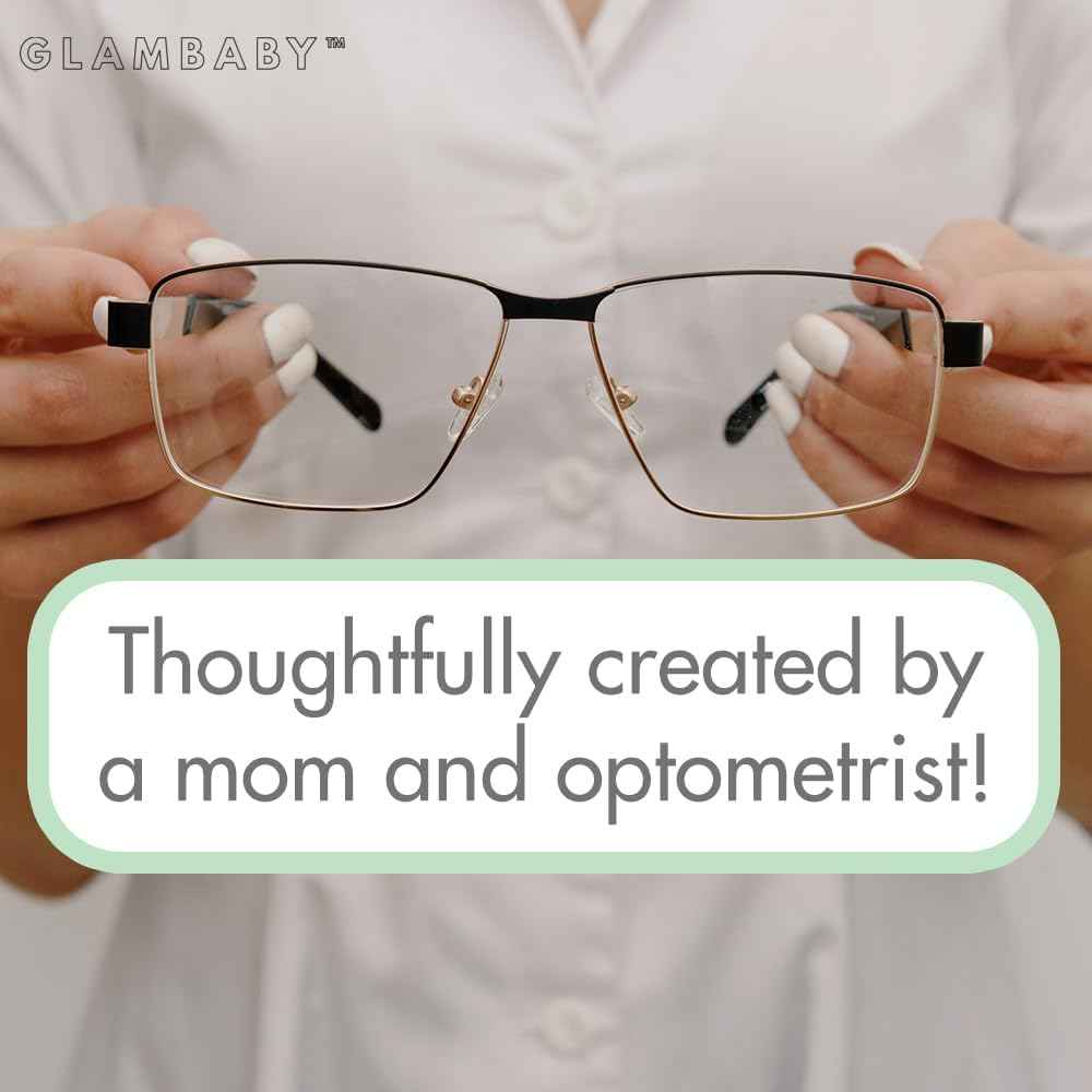 GlamBaby Eye Boogies Stye Eye Treatment | Sting-Free & Wipe-Free | Hypochlorous Eyelid Cleanser & Pink Eye Drops | Provides Allergy Conjunctivitis & Blepharitis Relief | Baby Eye Drops Spray (2 Pack)