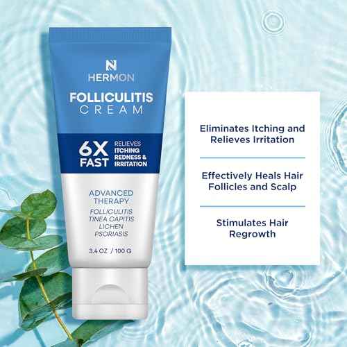 Folliculitis Treatment Cream: Effective Treatment for Folliculitis Scalp Face and Body 100g