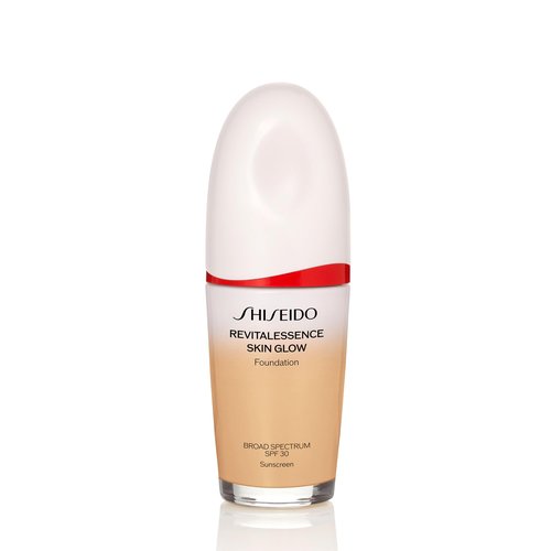 Shiseido RevitalEssence Skin Glow Foundation SPF 30, 230 Alder - Buildable, Medium Coverage - 24-HR Hydration & 12-HR Wear - Transfer, Crease & Fade Resistant - Non-Comedogenic - All Skin Types