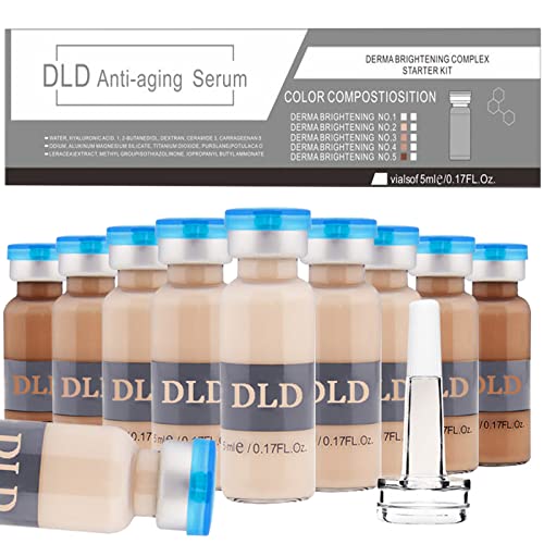 BB Glow Simple Pack BB Glow Essence Microneedle Skin Treatment Kit Essence Foundation Anti-Aging Pigment Skin Care Set 10 Bottles
