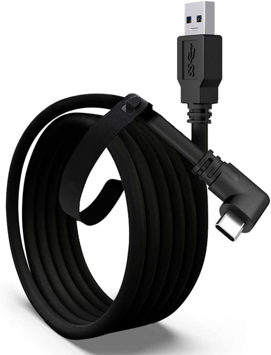 16FT Link Cable for Oculus Quest3/Quest 2, High Speed Data Transfer Charging Cable USB 3.0 to USB C Cable Charger for Oculus Quest 2 Accessories VR Headset Gaming to PC