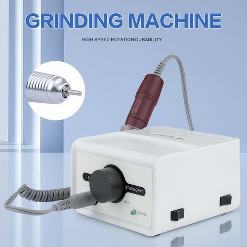 65W Strong Max 211 Electric Nail File Drills for Acrylic Nails 35000RPM 120 Red Manicure Tools Lab Jewelry Jade Wood Carving Tool Grinder
