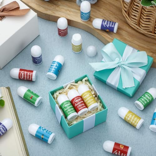 25 Pcs Thank You Christmas Mini Lip Balm Bulk Gifts for Women Christmas Lip Balm Gifts Natural Ingredients Products for Coworkers Employee Teacher Xmas Party Favors