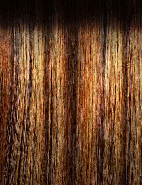 Outre Airtied 100% Fully Hand-Tied Wig - Human Hair Blend - Dominican Curly 22" (DRST2/CHOCOLATE CARAMEL)